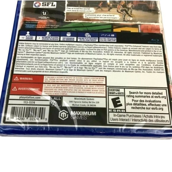 Street Power Soccer for PlayStation 4 Sony PS4 Video Game Sports E Everyone NEW - Picture 3 of 5